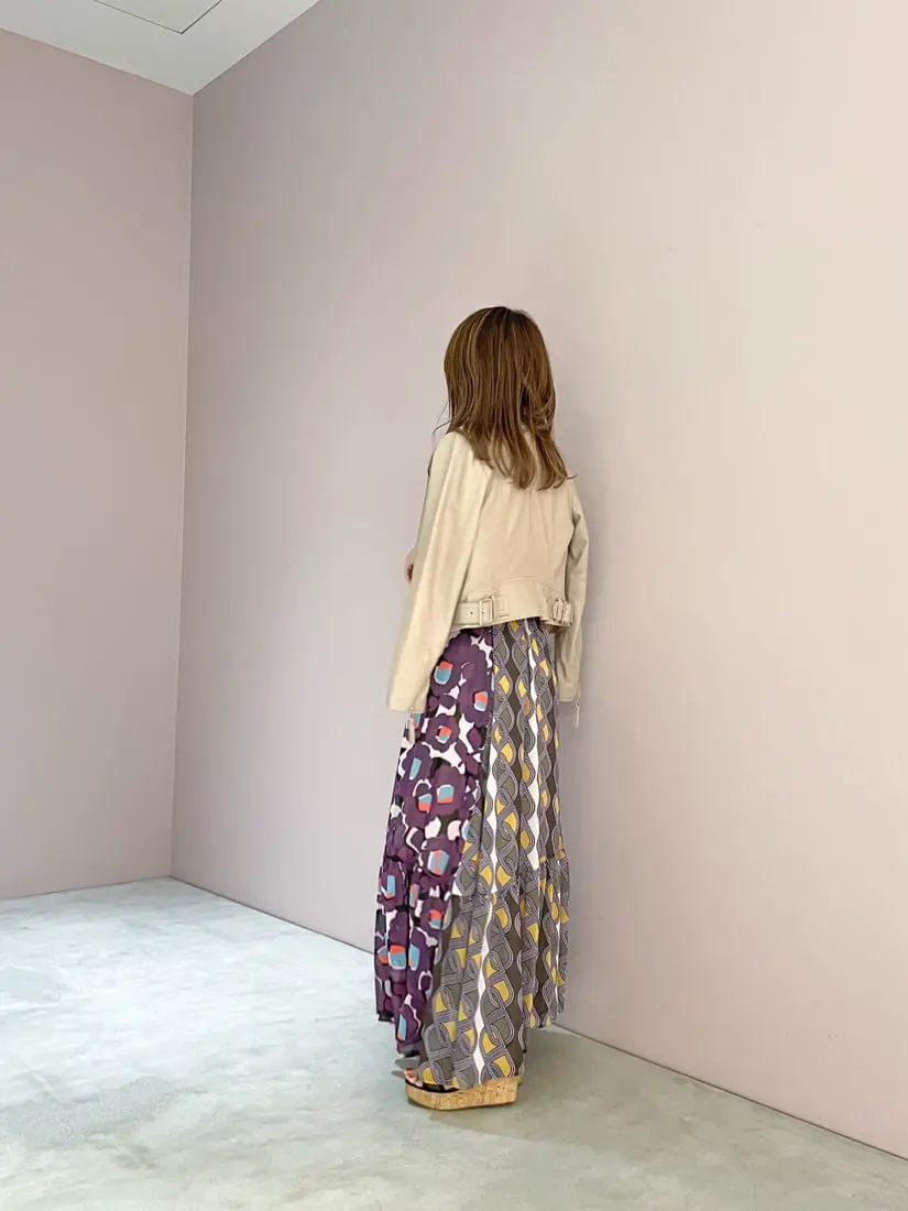 ORIGINATED IN GRACE CONTINENTAL yukimi yonee コーディネート画像