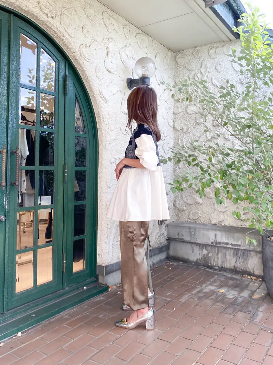 ORIGINATED IN GRACE CONTINENTAL yukimi yonee コーディネート画像