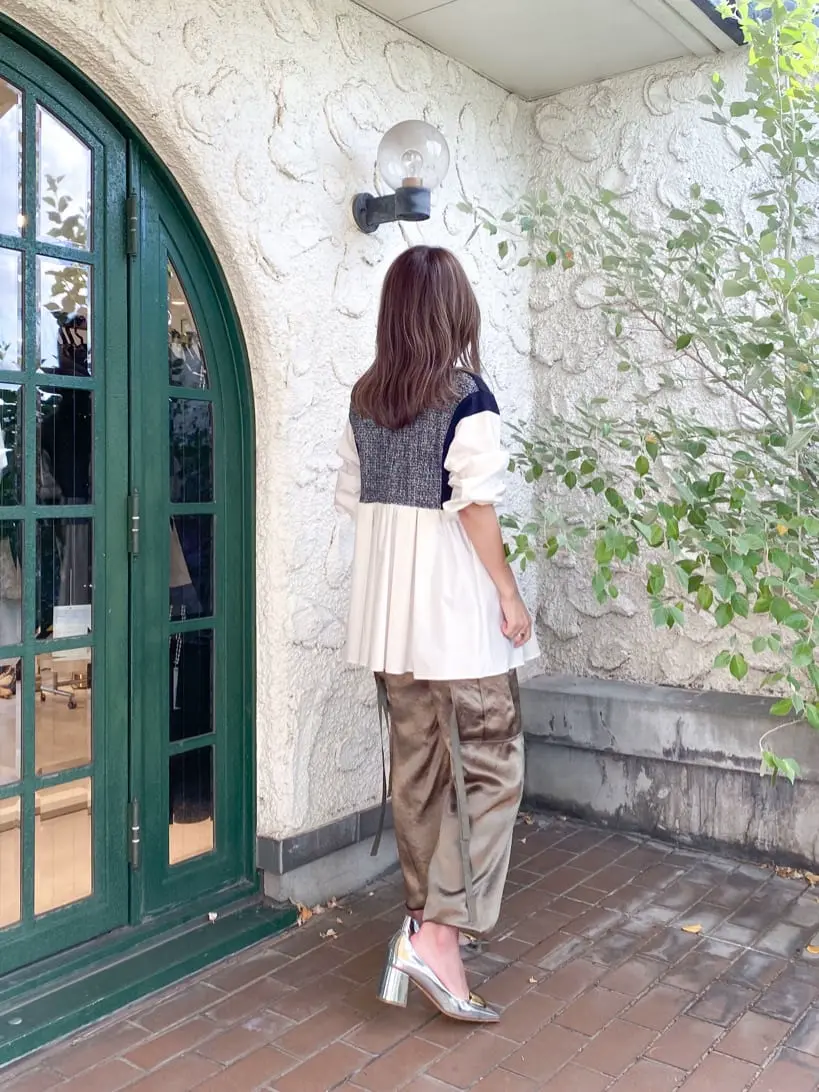 ORIGINATED IN GRACE CONTINENTAL yukimi yonee コーディネート画像