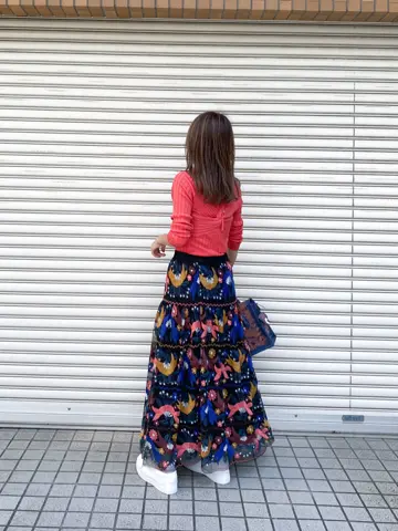 ORIGINATED IN GRACE CONTINENTAL yukimi yonee コーディネート画像