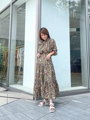 ORIGINATED IN GRACE CONTINENTAL yukimi yonee コーディネート画像