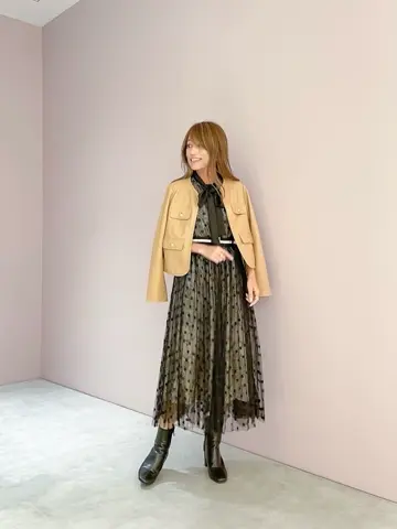 ORIGINATED IN GRACE CONTINENTAL yukimi yonee コーディネート画像