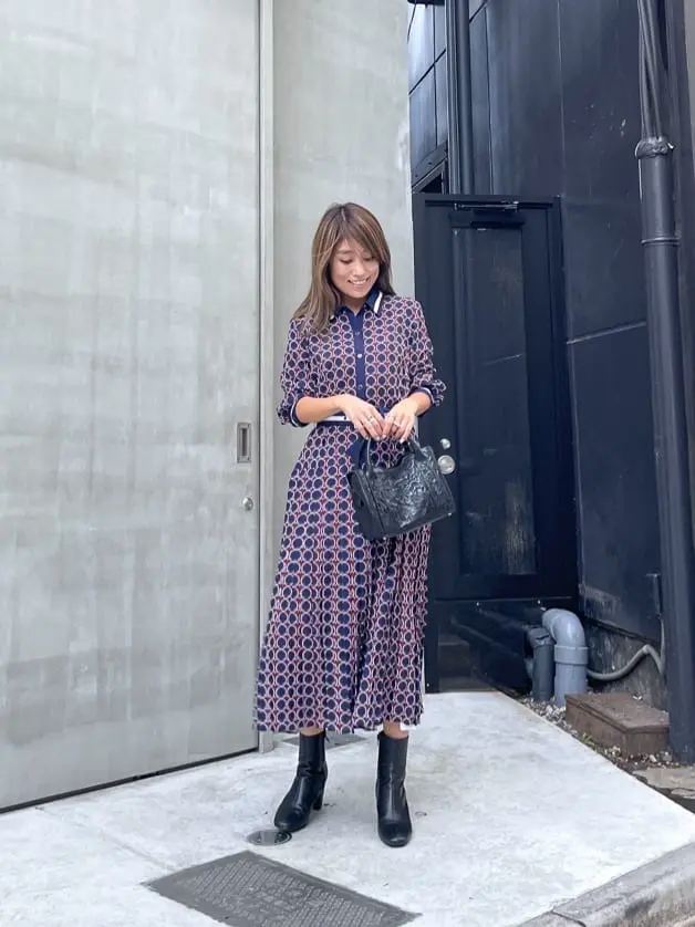 ORIGINATED IN GRACE CONTINENTAL yukimi yonee コーディネート画像