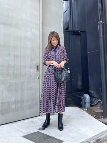 ORIGINATED IN GRACE CONTINENTAL yukimi yonee コーディネート画像