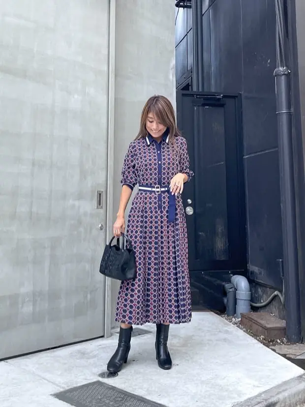 ORIGINATED IN GRACE CONTINENTAL yukimi yonee コーディネート画像