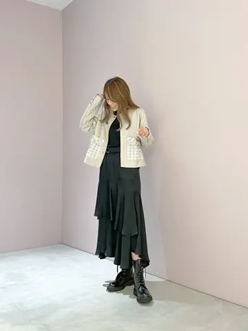 ORIGINATED IN GRACE CONTINENTAL yukimi yonee コーディネート画像