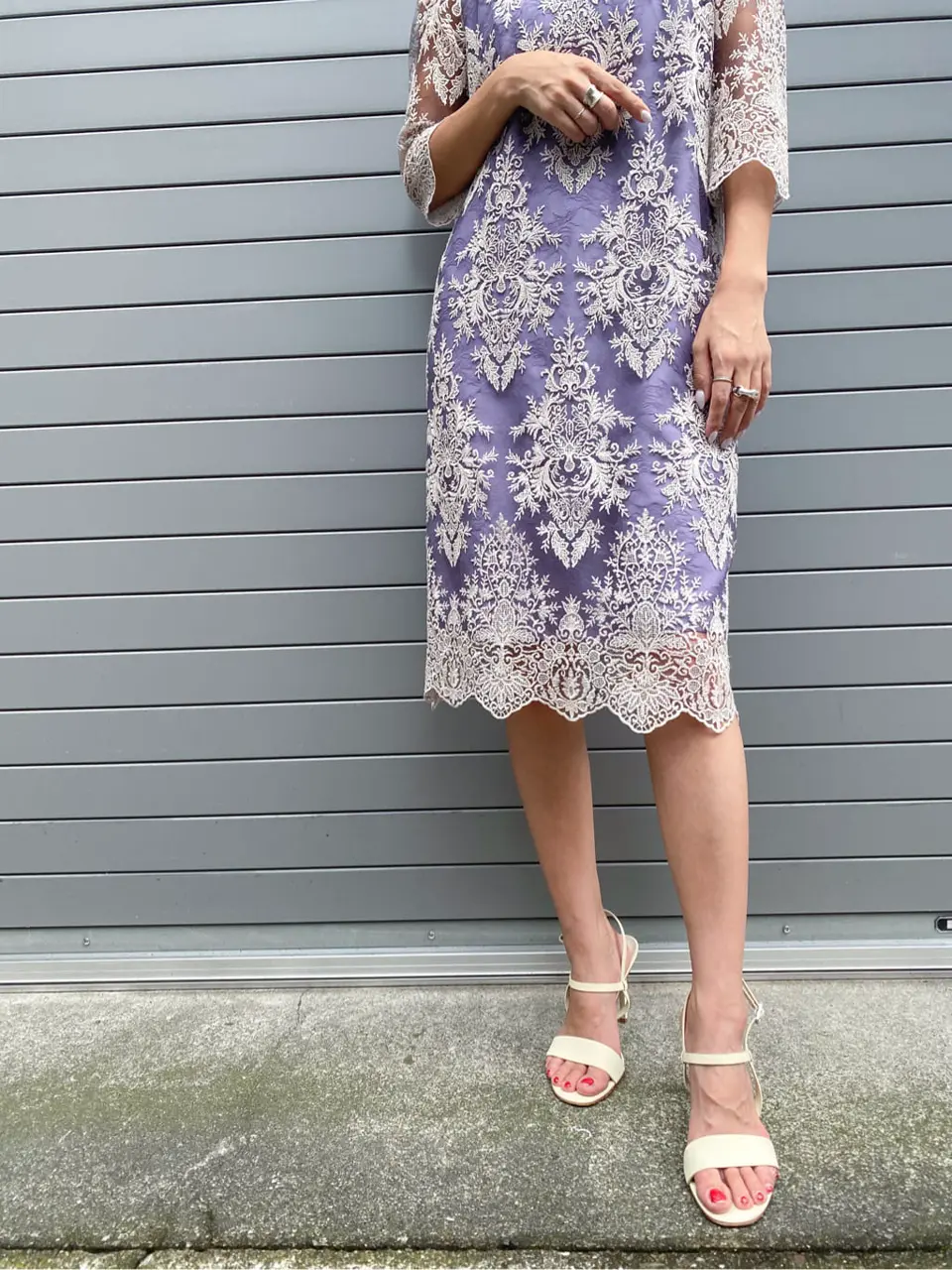 ORIGINATED IN GRACE CONTINENTAL yukimi yonee コーディネート画像