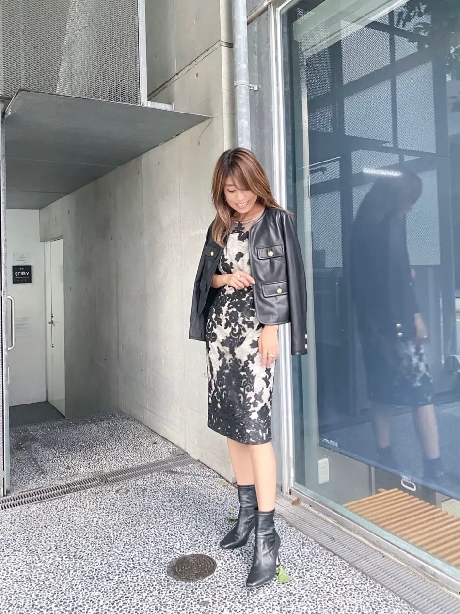 ORIGINATED IN GRACE CONTINENTAL yukimi yonee コーディネート画像