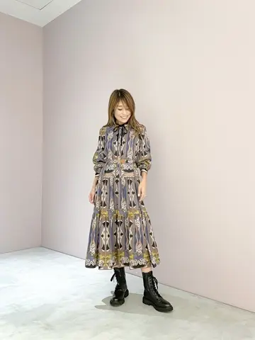 ORIGINATED IN GRACE CONTINENTAL yukimi yonee コーディネート画像