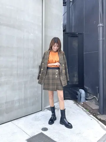 ORIGINATED IN GRACE CONTINENTAL yukimi yonee コーディネート画像