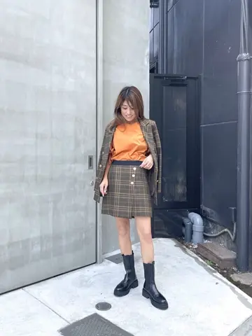 ORIGINATED IN GRACE CONTINENTAL yukimi yonee コーディネート画像