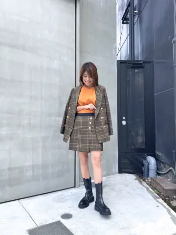 ORIGINATED IN GRACE CONTINENTAL yukimi yonee コーディネート画像