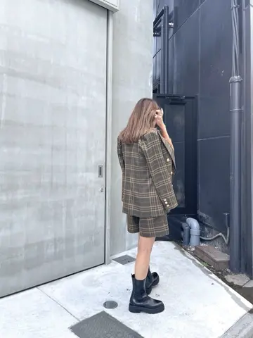 ORIGINATED IN GRACE CONTINENTAL yukimi yonee コーディネート画像