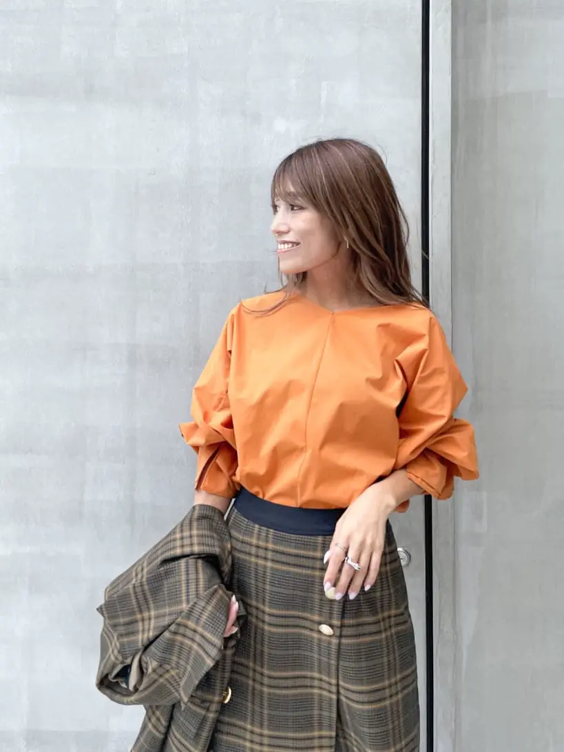 ORIGINATED IN GRACE CONTINENTAL yukimi yonee コーディネート画像