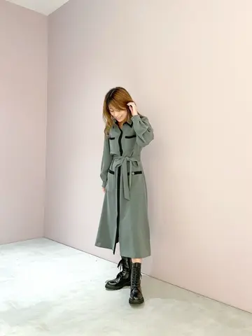 ORIGINATED IN GRACE CONTINENTAL yukimi yonee コーディネート画像