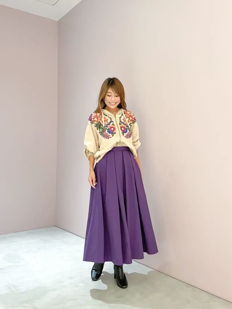 ORIGINATED IN GRACE CONTINENTAL yukimi yonee コーディネート画像