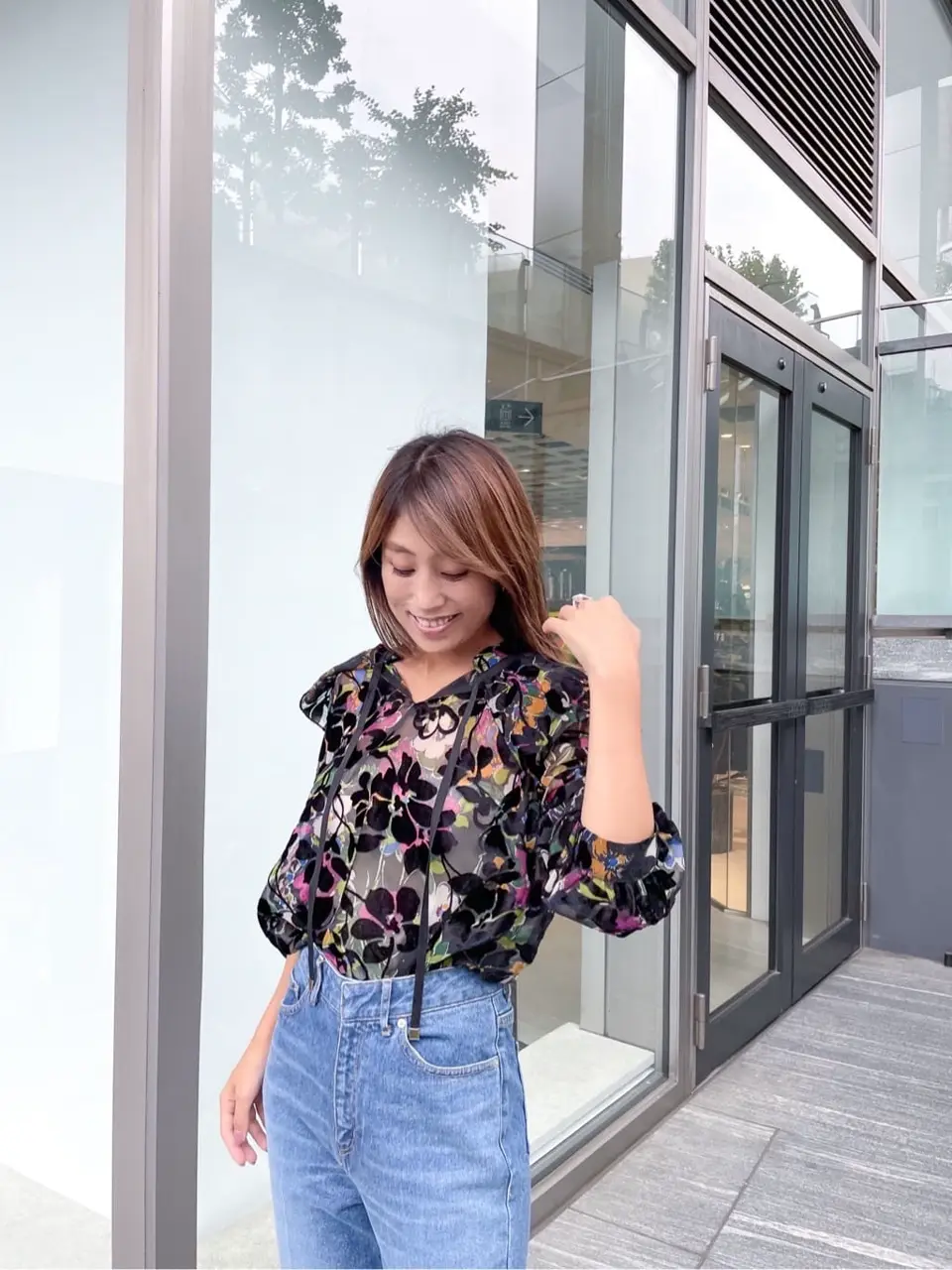 ORIGINATED IN GRACE CONTINENTAL yukimi yonee コーディネート画像