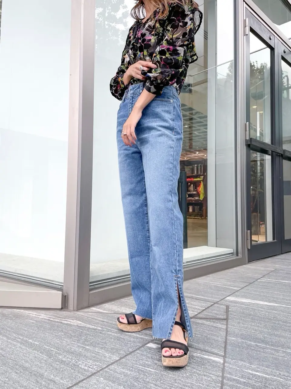 ORIGINATED IN GRACE CONTINENTAL yukimi yonee コーディネート画像