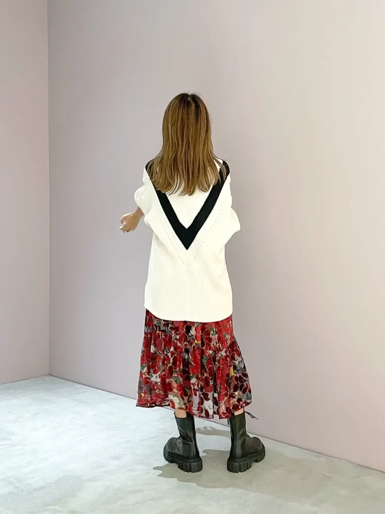 ORIGINATED IN GRACE CONTINENTAL yukimi yonee コーディネート画像