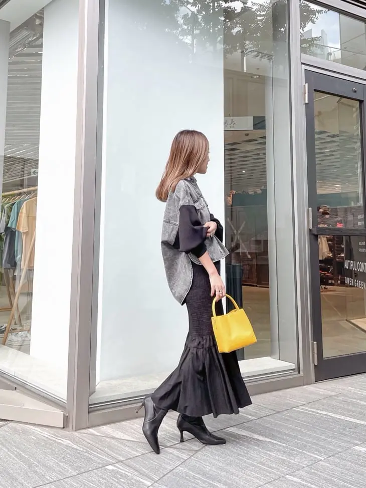 ORIGINATED IN GRACE CONTINENTAL yukimi yonee コーディネート画像