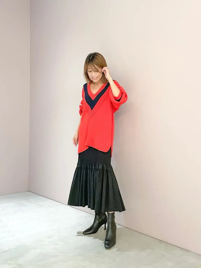 ORIGINATED IN GRACE CONTINENTAL yukimi yonee コーディネート画像