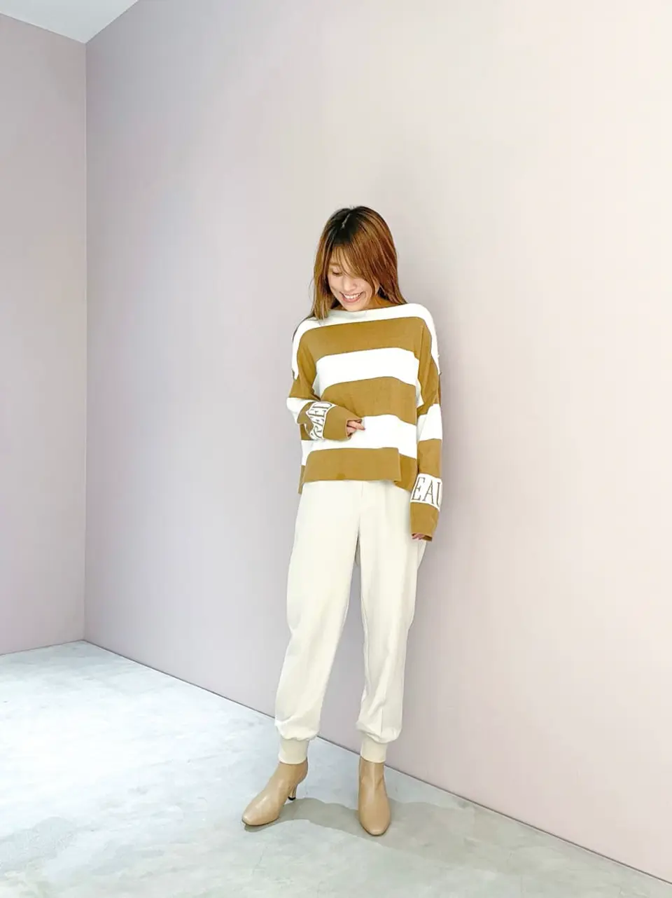 ORIGINATED IN GRACE CONTINENTAL yukimi yonee コーディネート画像