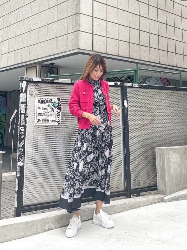 ORIGINATED IN GRACE CONTINENTAL yukimi yonee コーディネート画像