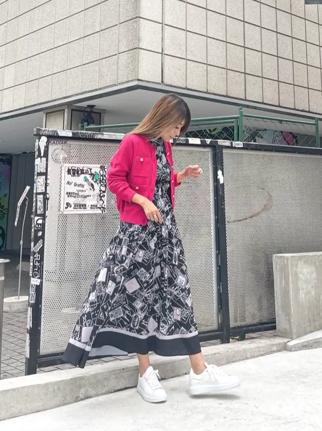 ORIGINATED IN GRACE CONTINENTAL yukimi yonee コーディネート画像