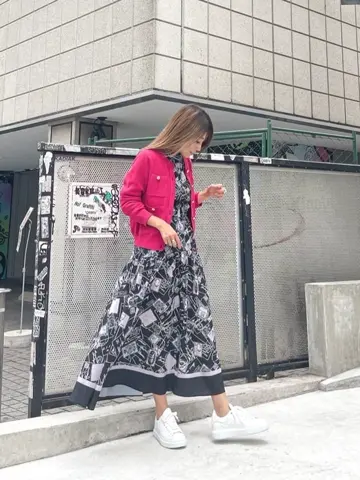 ORIGINATED IN GRACE CONTINENTAL yukimi yonee コーディネート画像