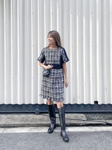 ORIGINATED IN GRACE CONTINENTAL yukimi yonee コーディネート画像