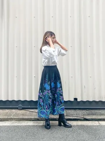 ORIGINATED IN GRACE CONTINENTAL yukimi yonee コーディネート画像