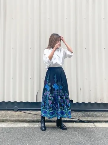 ORIGINATED IN GRACE CONTINENTAL yukimi yonee コーディネート画像