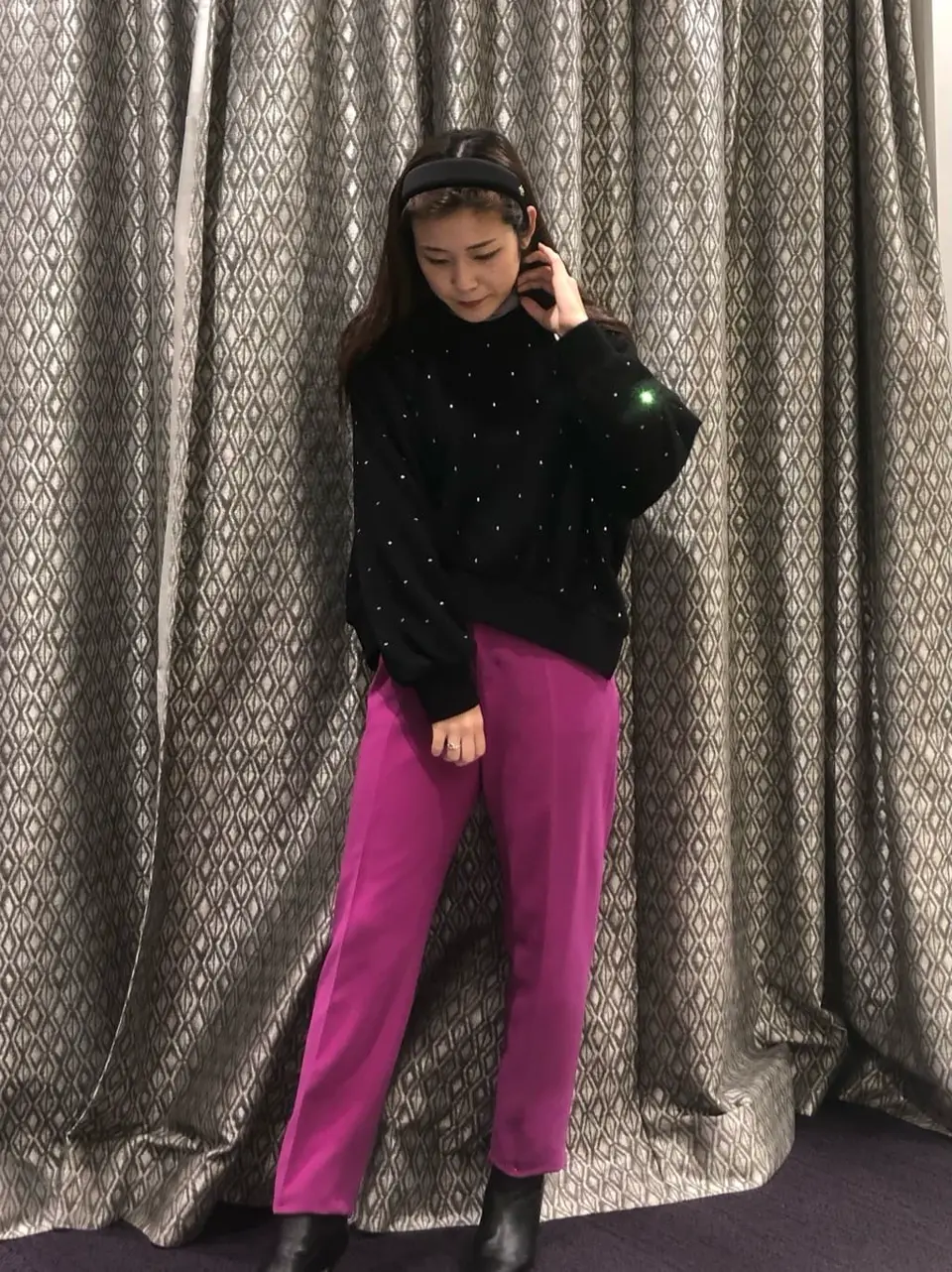  Kaho コーディネート画像