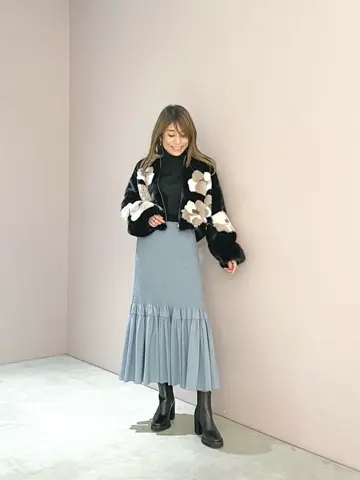 ORIGINATED IN GRACE CONTINENTAL yukimi yonee コーディネート画像