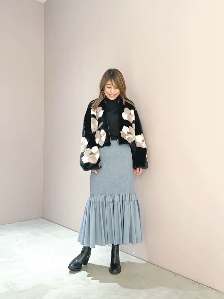 ORIGINATED IN GRACE CONTINENTAL yukimi yonee コーディネート画像