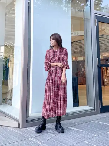 ORIGINATED IN GRACE CONTINENTAL yukimi yonee コーディネート画像