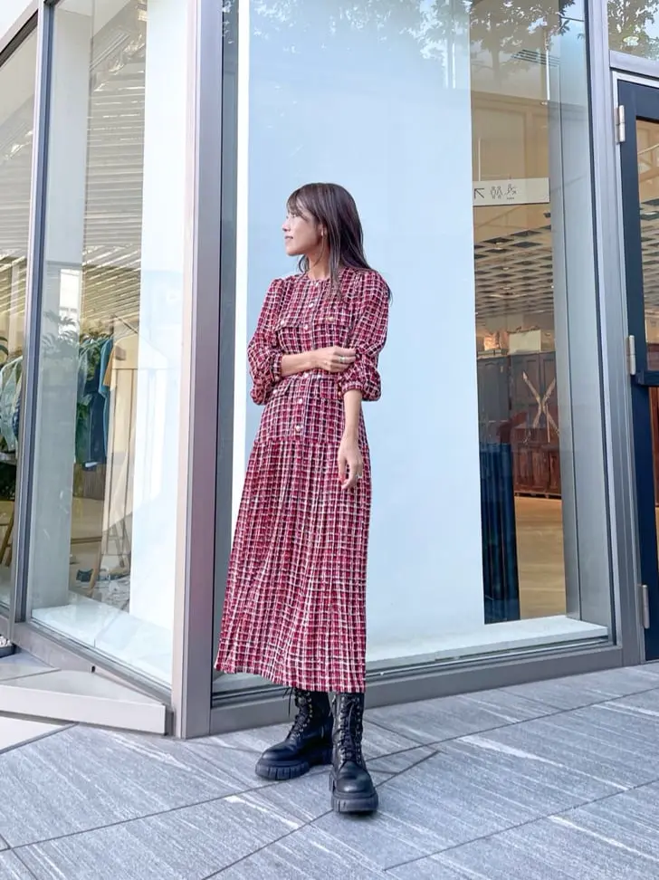 ORIGINATED IN GRACE CONTINENTAL yukimi yonee コーディネート画像