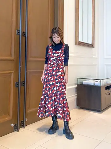 ORIGINATED IN GRACE CONTINENTAL yukimi yonee コーディネート画像