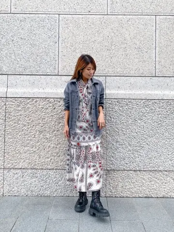 ORIGINATED IN GRACE CONTINENTAL yukimi yonee コーディネート画像