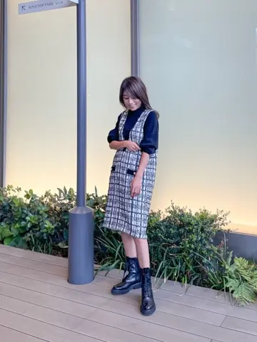 ORIGINATED IN GRACE CONTINENTAL yukimi yonee コーディネート画像