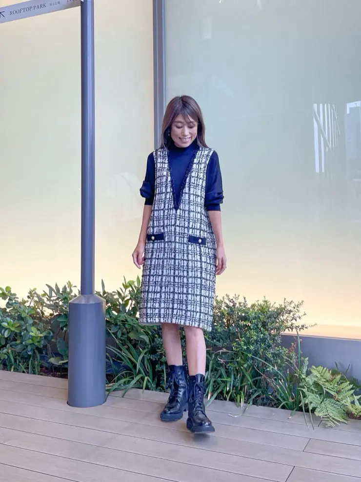 ORIGINATED IN GRACE CONTINENTAL yukimi yonee コーディネート画像