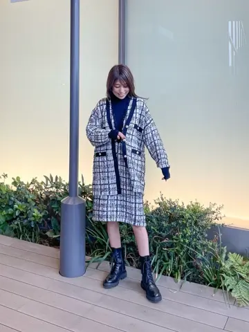 ORIGINATED IN GRACE CONTINENTAL yukimi yonee コーディネート画像