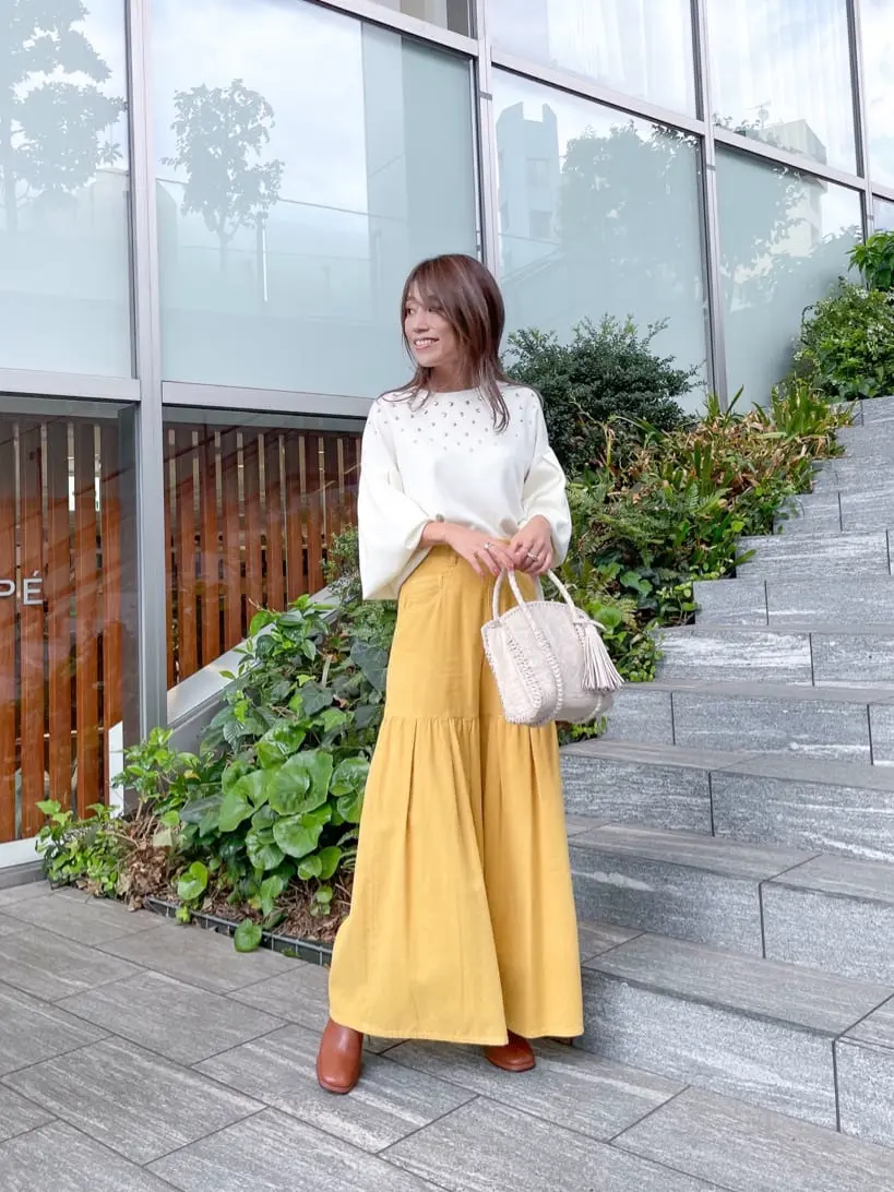 ORIGINATED IN GRACE CONTINENTAL yukimi yonee コーディネート画像