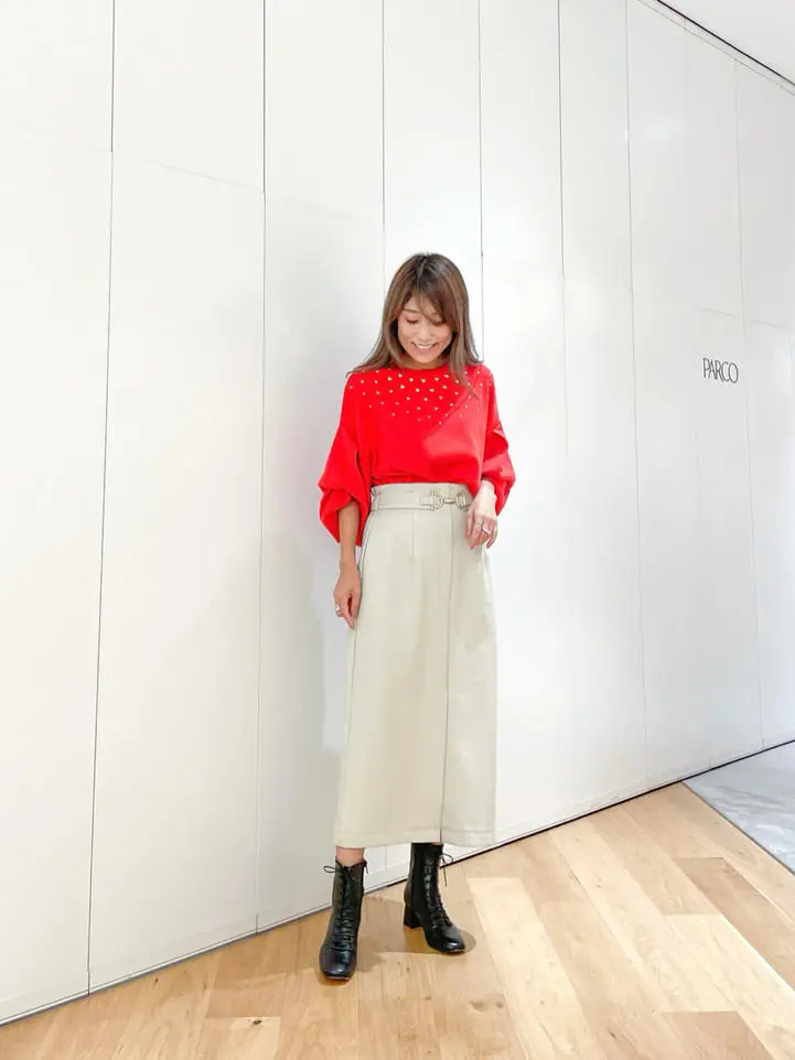 ORIGINATED IN GRACE CONTINENTAL yukimi yonee コーディネート画像