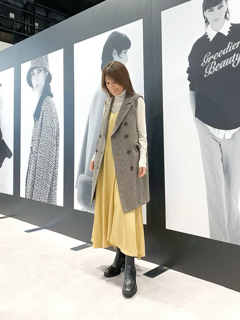 ORIGINATED IN GRACE CONTINENTAL yukimi yonee コーディネート画像