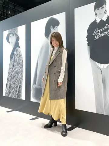 ORIGINATED IN GRACE CONTINENTAL yukimi yonee コーディネート画像