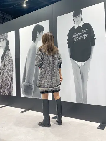 ORIGINATED IN GRACE CONTINENTAL yukimi yonee コーディネート画像