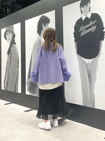 ORIGINATED IN GRACE CONTINENTAL yukimi yonee コーディネート画像