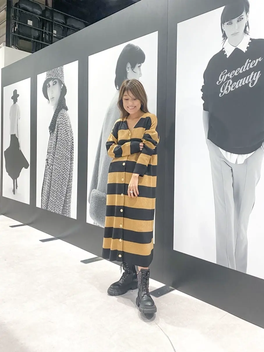 ORIGINATED IN GRACE CONTINENTAL yukimi yonee コーディネート画像