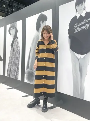 ORIGINATED IN GRACE CONTINENTAL yukimi yonee コーディネート画像